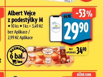 Albert Vejce z podestýlky M