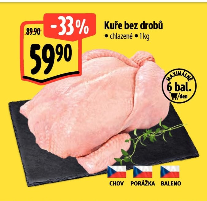 Kuře bez drobů