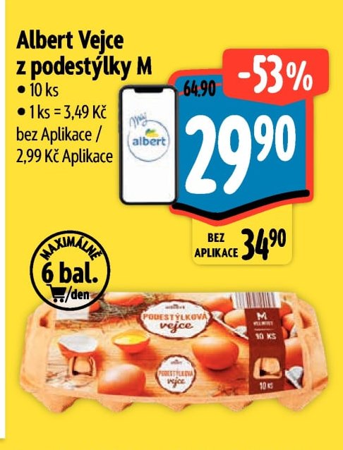 Albert Vejce z podestýlky M