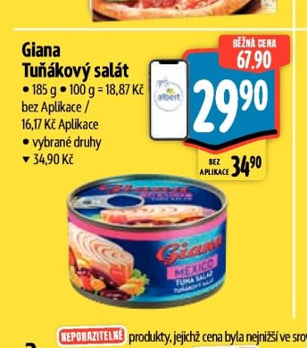 Giana Tuňákový salát