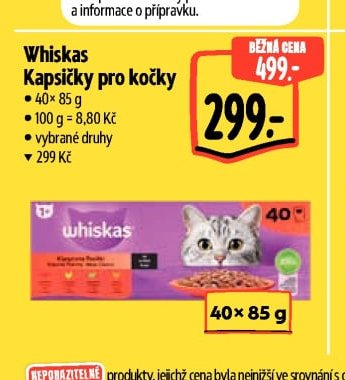 Whiskas Kapsičky pro kočky