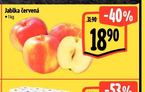 Jablka červená