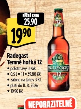 Radegast Temně hořká 12
