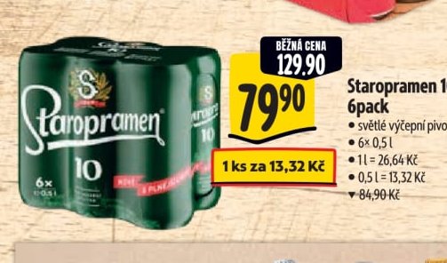 Staropramen 10 6pack
