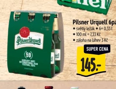 Pilsner Urquell 6pack