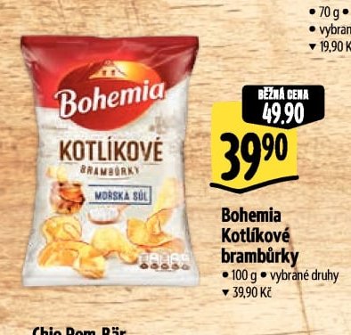 Bohemia Kotlíkové brambůrky