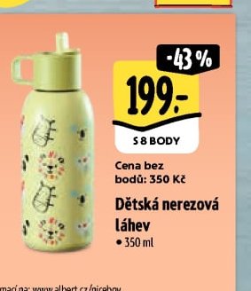 Dětská nerezová láhev