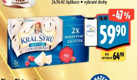 Král Sýrů duopack