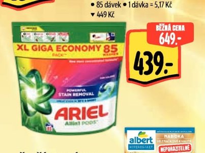 Ariel Prací kapsle