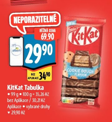 KitKat Tabulka