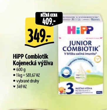 HiPP Combiotik Kojenecká výživa