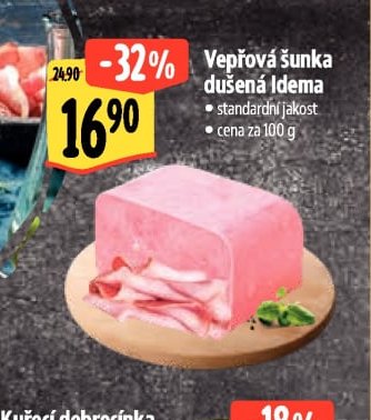 Vepřová šunka dušená Idema