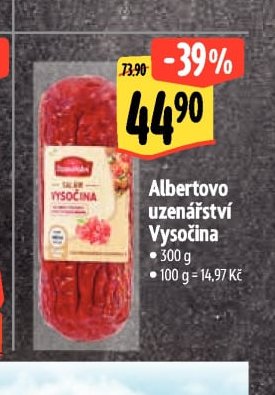 Albertovo uzenářství Vysočina