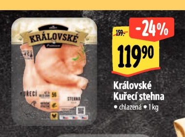 Královské kuřecí stehna