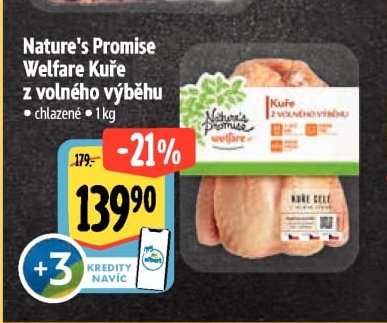 Nature's Promise Welfare Kuře z volného výběhu