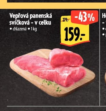 Vepřová panenská svíčková