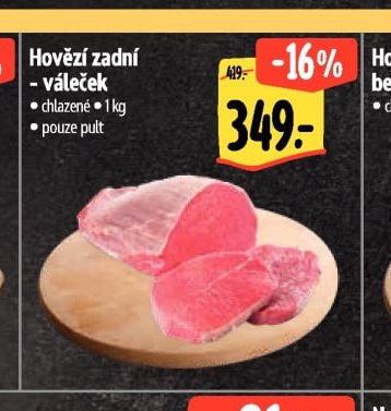 Hovězí zadní váleček