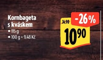 Kornbageta s kváskem