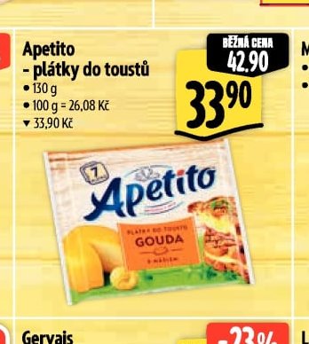 Apetito plátky do toustů