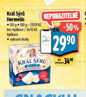 Král Sýrů Hermelín