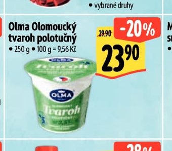 Olma Olomoucký tvaroh polotučný