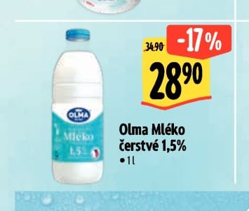 Olma Mléko čerstvé 1,5%