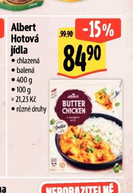 Albert Hotová jídla