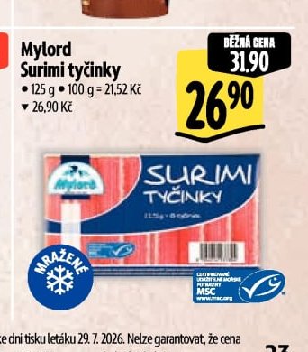 Mylord Surimi tyčinky