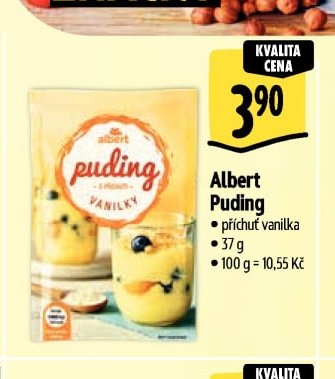 Albert Puding vanilka