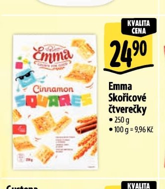 Emma Skořicové čtverečky