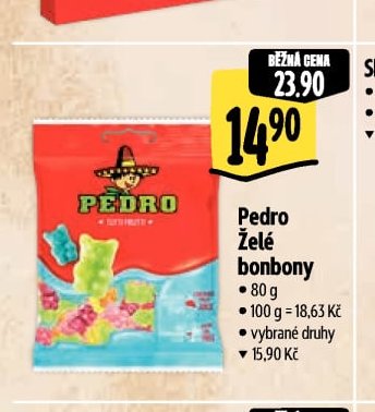 Pedro Želé bonbony
