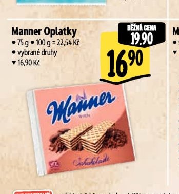 Manner Oplatky