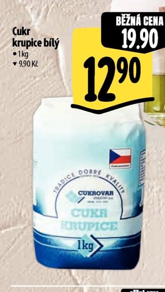 Cukr krupice bílý 1kg