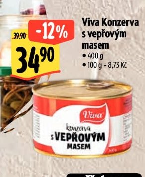Viva Konzerva s vepřovým masem