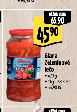 Giana Zeleninové lečo