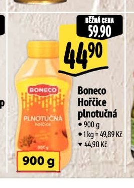 Boneco Hořčice plnotučná