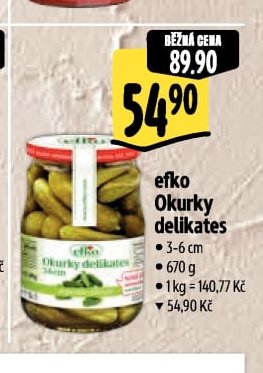 efko Okurky delikates