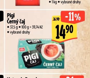 Pigi Černý čaj