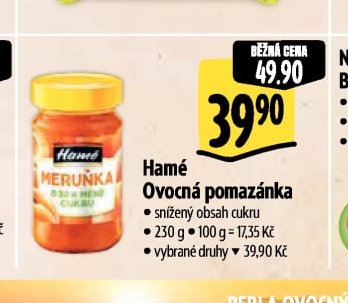 Hamé Ovocná pomazánka