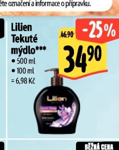 Lilien Tekuté mýdlo