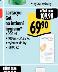 Lactacyd Gel na intimní hygienu
