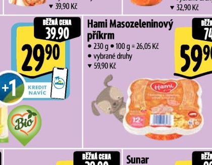 Hami Masozeleninový příkrm