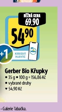 Gerber Bio Křupky