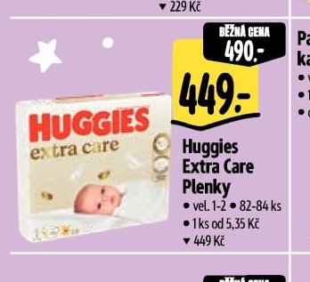 Huggies Extra Care Plenky