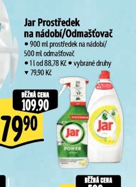 Jar Prostředek na nádobí/Odmašťovač