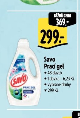 Savo Prací gel