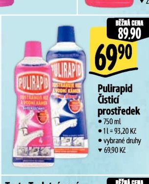 Pulirapid Čisticí prostředek