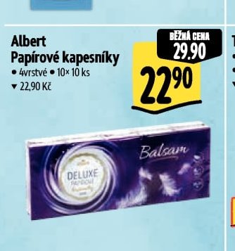 Albert Papírové kapesníky