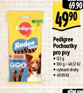 Pedigree Rodeo pochoutky pro psy