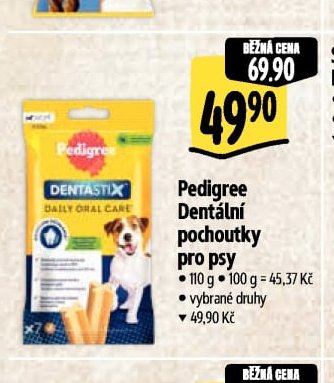Pedigree Dentastix pochoutky pro psy